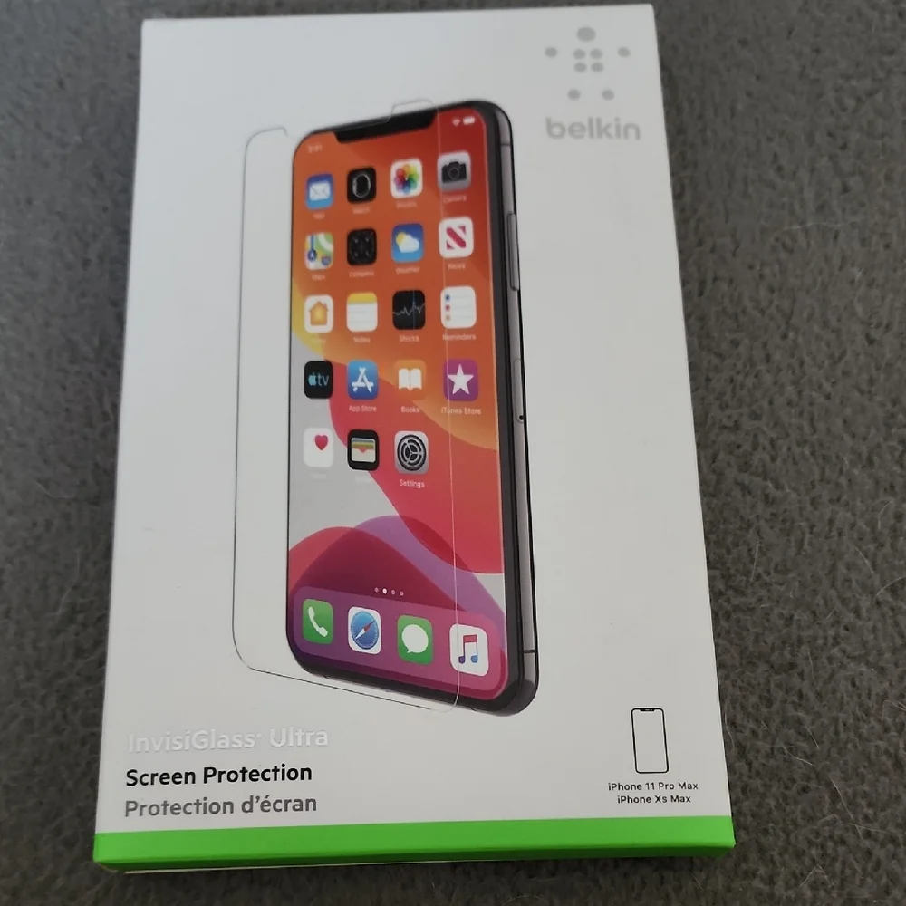 Belkin InvisiGlass Ultra Screen Protector for iPhone - Transparent